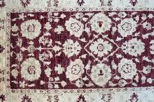 HANDKNOTTED CHOBI WOOL RUNNER 2.5FT x 9.6FT 368 - Photo 4