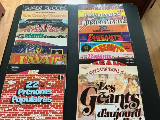 Microsillons 33 tours - Compilations françaises (variés)