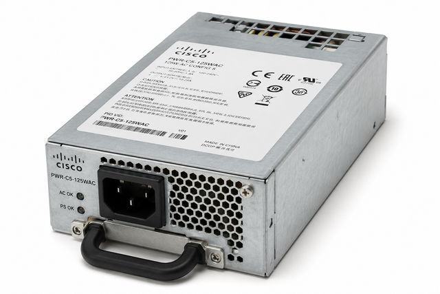 Cisco PWR-C5-125WAC 125W AC Hot-Swap Power Supply – Used