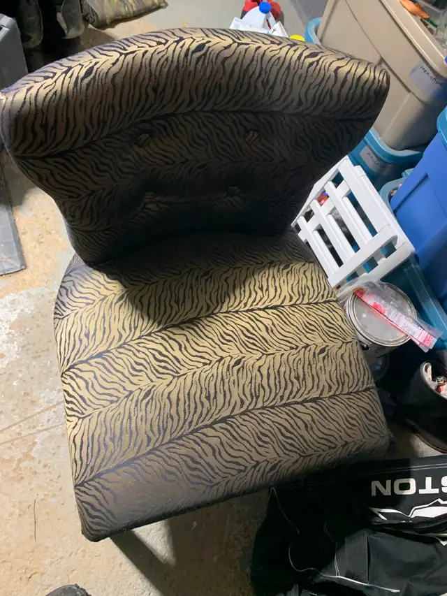 Like New 2x Patterned Chairs Furniture