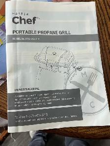 MASTER CHEF PORTABLE TABLETOP PROPANE GRILL - Photo 6