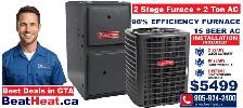 96% efficiency furnace & air conditioner with installation $4999 - Photo 3