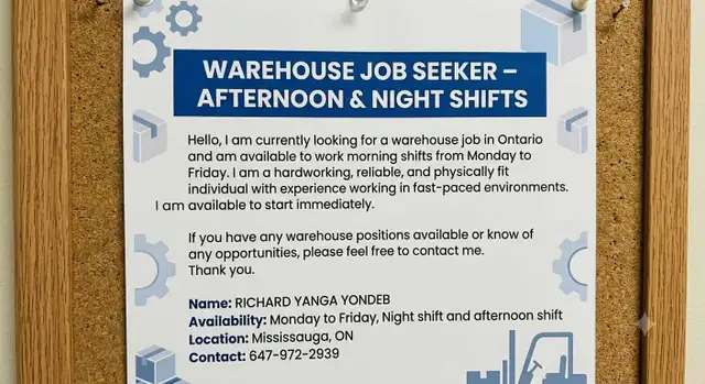Looking for a Part Time Job