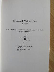 KEJIMKUJIK NATIONAL PARK, A Guide – 1982 - Photo 3