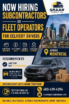 Subcontractor or delivery driver