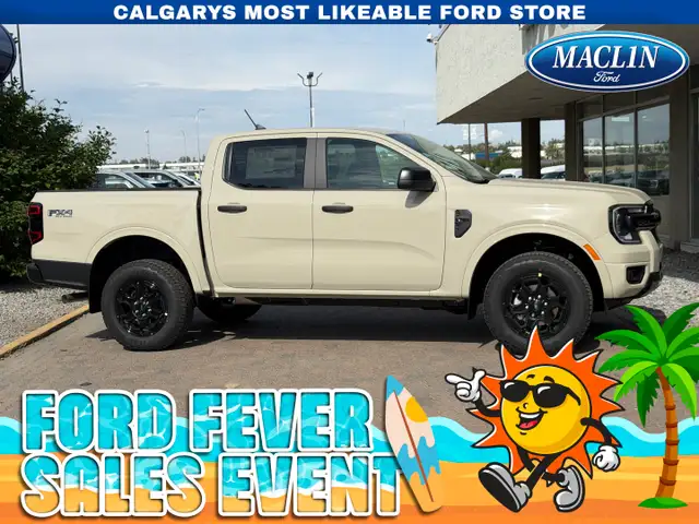 2026 Ford Ranger XLT | BLACK APPEARANCE PKG | FX4 OFF ROAD PKG
