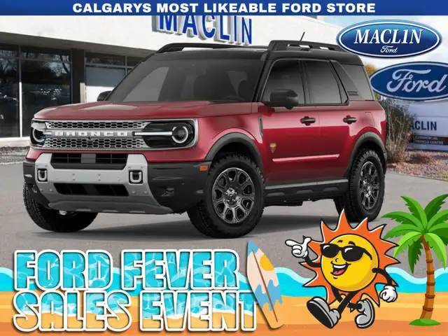 2026 Ford Bronco Sport BADLANDS | TECH PACKAGE | POWER MOONROOF