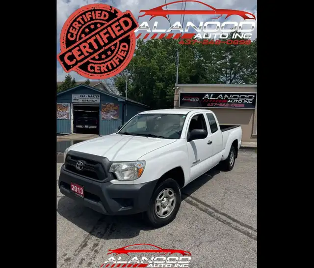 2013 Toyota Tacoma Base 4x2 Regular Cab Manual (CERTIFIED)