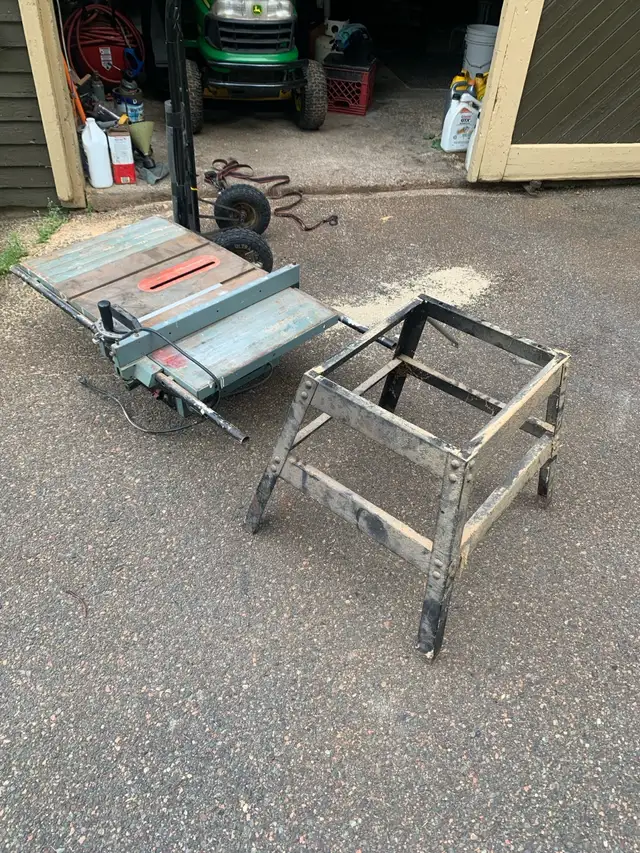 10" table saw.