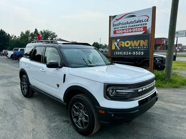 2021 Ford Bronco Sport CLEAN CARFAX! BADLANDS! 4X4! LOOK AT THAT