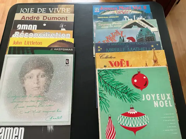 Microsillons 33 tours - Noël et autres