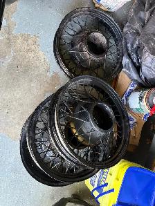Antique GM Spoked Rims