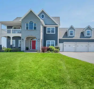 3 bedroom 5 bath house facing the still water of St. Peters Bay