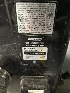 Saw Stop 10’’ Industrial Table Saw (Model ICS51230) - Photo 2