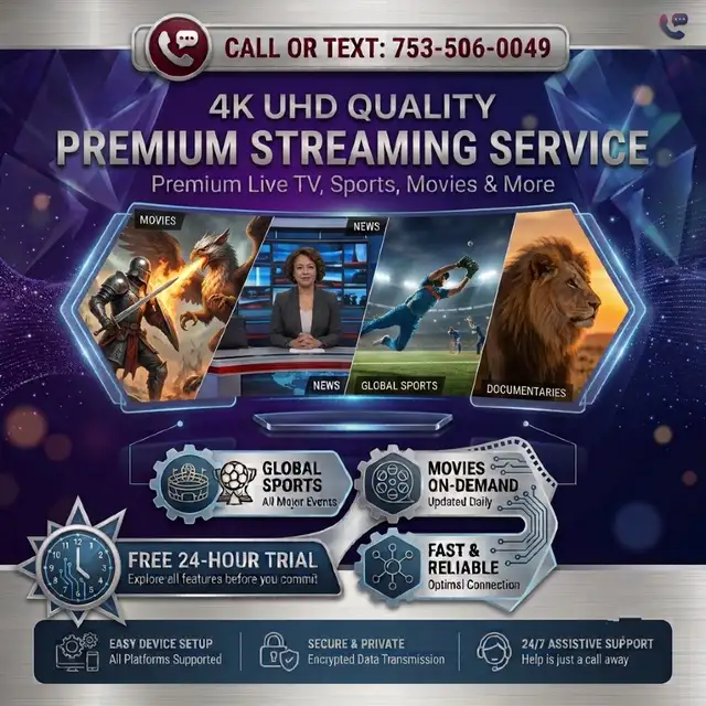 Unlimited 4K UHD Streaming