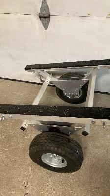 Chariot de portage en aluminium pour canoe ou kayak. portage car