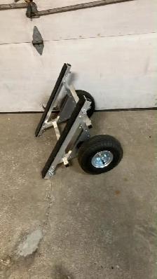 Chariot de portage en aluminium pour canoe ou kayak. portage car - Photo 2