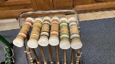 Croquet Jeux extérieur outdoor game. Beach plage camping chalet - Photo 3