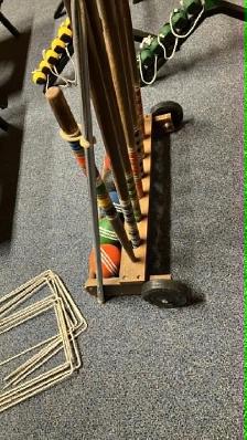 Croquet Jeux extérieur outdoor game. Beach plage camping chalet - Photo 4