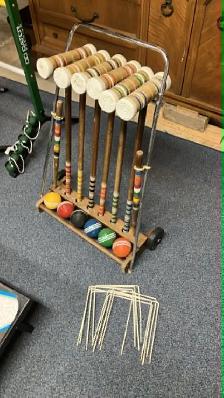Croquet Jeux extérieur outdoor game. Beach plage camping chalet - Photo 5