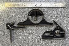 Starrett 12" Protractor/Square No. 190 - Photo 3