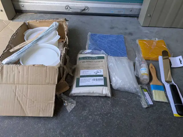 hard cheese making equipment. never used.