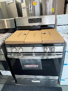 NEW GE 30' Gas Freestanding Range Stove (Stainless Steel) - Photo 2