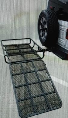 Heavy Duty Hitch Cargo Carrier w/ramp