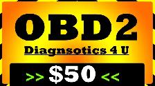OBD2 Diagnostics 4 U - $50 with RESULTS or FREE !