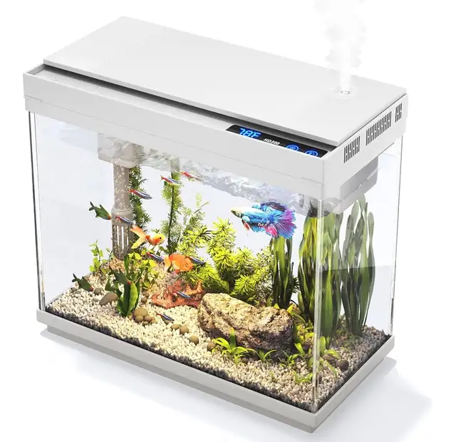 Vehipa Fish Tank 2.4 Gallon Aquarium Kit