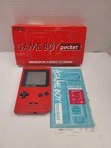 Nintendo GameBoy Pocket MGB-001 Red - Complete