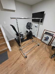 Rolling Clothes Rack