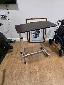 Rolling Hospital Bed or Chair Table