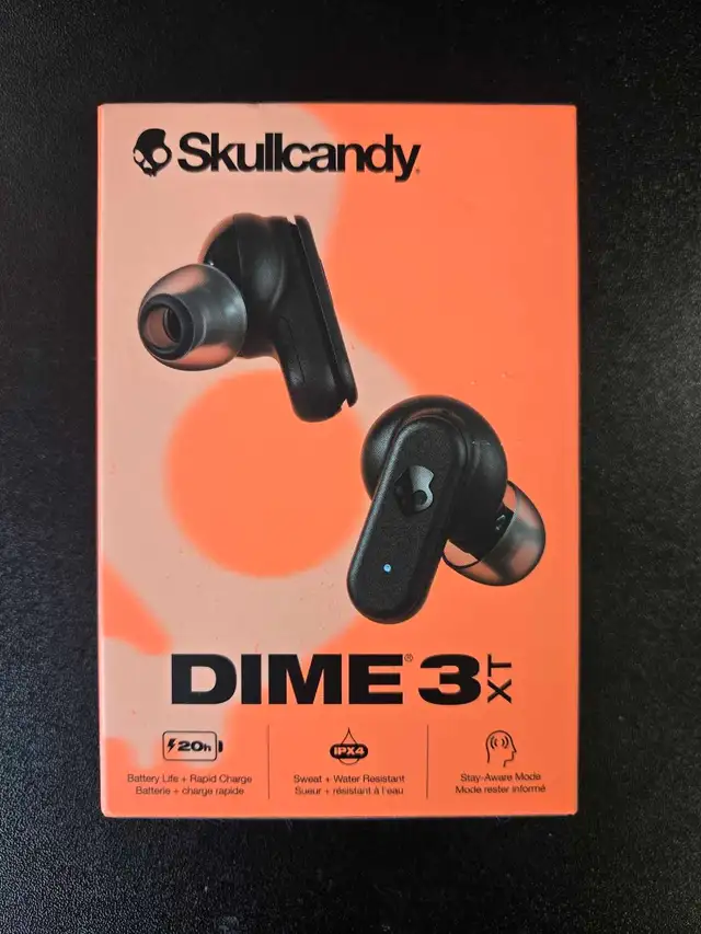 NEW SKULLCANDY DIME 3 XT HEADPHONES