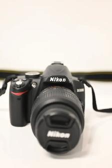 Nikon D3000 D-SLR AF-S 18-55mm VR Zoom Lens USED Good - Photo 2
