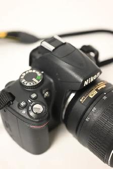 Nikon D3000 D-SLR AF-S 18-55mm VR Zoom Lens USED Good - Photo 8