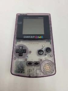 Nintendo Gameboy Color CGB-001 Clear Purple Complete - Photo 2