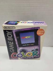 Nintendo Gameboy Color CGB-001 Clear Purple Complete - Photo 4
