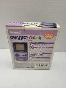 Nintendo Gameboy Color CGB-001 Clear Purple Complete - Photo 5
