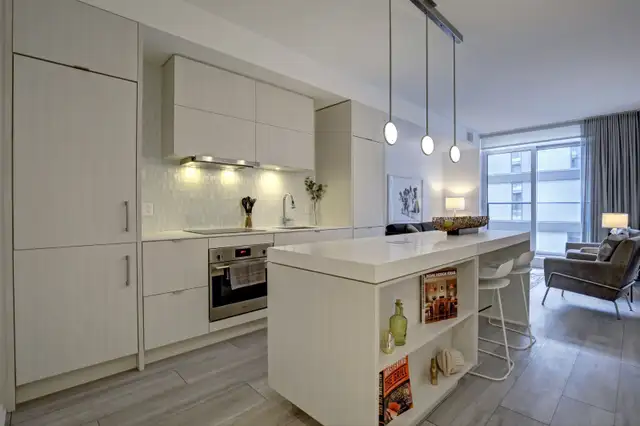 1 BEDROOM PLUS DEN, LIKE NEW, EAST VILLAGE, Semi Furnished