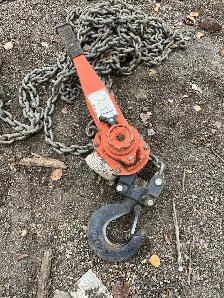 CM Bandit 6 Tonne Lever Hoist / Come a Long 15 - 20' Lift