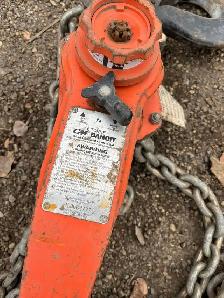 CM Bandit 6 Tonne Lever Hoist / Come a Long 15 - 20' Lift - Photo 8