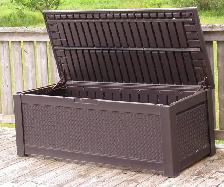 La-Z-Boy Patio Set Aberdeen 6 chairs, umbrella, deck box - Photo 7