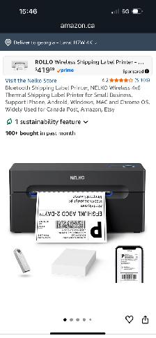 Thermal label printer