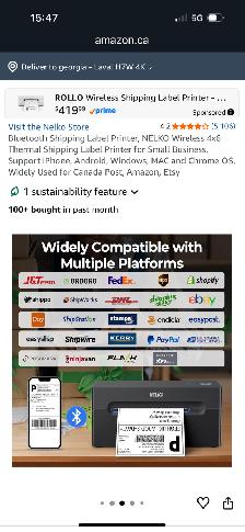 Thermal label printer - Photo 6
