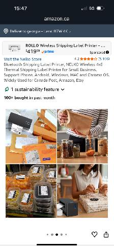 Thermal label printer - Photo 9