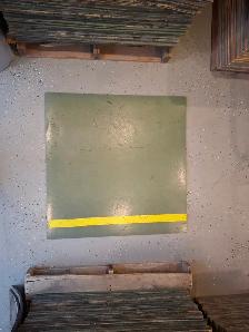 Used Green Rubber Tile (36'X36') visable skate marks $5 per tile