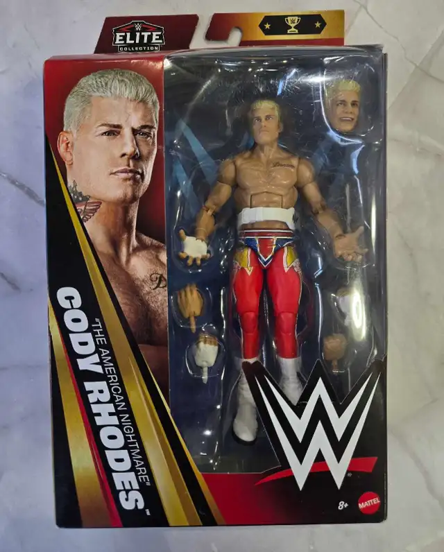 NEW WWE ELILTE COLLECTION COSY RHODES FIGURE