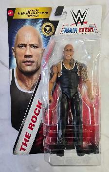 NEW WWE MAIN EVENT THE ROCK FIGURE