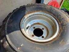 Yamaha 350 Banshee Rear Wheels With Tires That Need Replacement - Photo 2